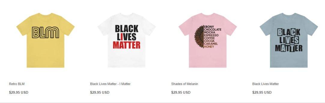 "Making an Impact with BLM T-Shirts: The Importance of Supporting Black Lives Matter through Fashion"